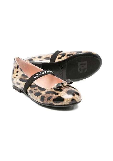 Ballerina con logo DOLCE & GABBANA KIDS | D11294 AM568HA93M